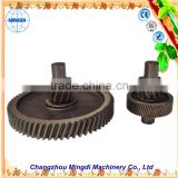 used military heavy equipment Custom Helical bevel Gear / Herringbone Gear Assembly Transmission Parts for reduction gear rc