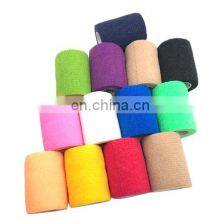 2020 Latest Medical Concumables Elastic Fiber and Non Woven Fiber Cohesive Bandage thumbnail-3