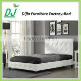 New style Indian leather double bed designs