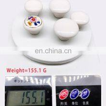 Ceramics Drawer Kitchen Cabinet Dresser Door Pull Handle for Single-hole Furniture Handles And Knobs thumbnail-4