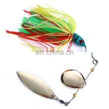 Soft 3D Plastic Trolling Metal Fishing Lures Using Octopus Skirts and Squids Skirt Fishing Lure thumbnail-5
