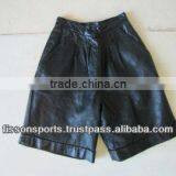 Sheep Leather Shorts / Black Leather short / Original Leather Short / Real leather short
