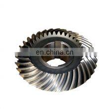 Custom Stainless Steel Brass Nylon Plastic Pom Straight Spur Helical Worm Pinion Bevel Gear thumbnail-1