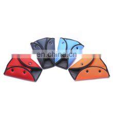 Child Car Safe Seat Belt Cover Adjustable Triangle Safety Seat Belt Pad Clips Protection for Baby Child Belts thumbnail-5