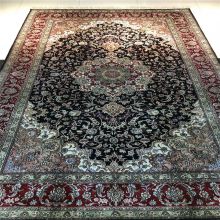 royal blue carpet handmade silk persian carpets 5x8ft