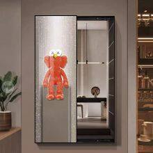 Full Body Mirror Hidden Mirror Push-pull Vanity Mirror Invisible Modern Light Luxury Bedroom Decoration Painting12 thumbnail-2