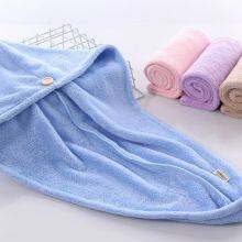 Microfiber Coral Fleece Hair Warp Towels thumbnail-5