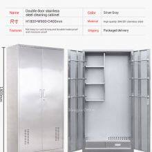 Sicherheitsverriegelung Metall-Allzweckschrank | Haltbarer Reinigungsmittel-Speicher-Schrank aus kaltgewalztem Stahl mit integriertem Handtuchhalter - chinesischer Lieferant für Kanada thumbnail-2