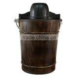 6qt Wooden Bucket Ice Cream Maker thumbnail-1