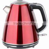 1.7L New Design Red Color Stainless Steel Electric Kettle thumbnail-1