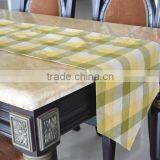 Polyester and Cotton Woven Silver Dining Table Runner thumbnail-1
