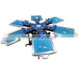Table T Shirt Carousel Screen Printing Machine With Flash Dryer thumbnail-2