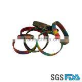 2015 Wholesale Cheap Price Funny Custom Silicone Rubber Wristband Bracelet