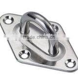 Manufacturer Price Rigging Hardware Rhombus Stainless Steel AISI316/304 Diamond Eye Plate thumbnail-3