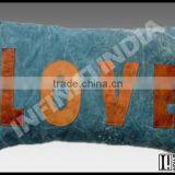 VINTAGE DECORATIVE CANVAS PILLOW, VINTAGE PILLOW thumbnail-1