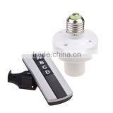 E27 Screw Wireless Remote Control Light Lamp Bulb Holder 4 Cap Socket Switch thumbnail-3