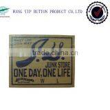 Garment Paper Patch Label for Jeans