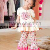 Kaiya Kids Clothes Set Wholesale the Clothes With Love Set Kids Clothes ,boutique Girls Clothing thumbnail-5