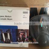 3M 6800 Reusable Full Face Mask, Black Color, Silicone Material, Use With 2091, 2096, 2097 Filters thumbnail-3