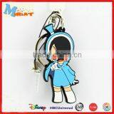 PVC Material High Quality Oem 3d Logo Pvc Keyring thumbnail-2