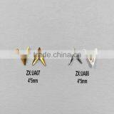 Hot Sell Mini Gold & Silver Nail Studs Arrow/heart/star/rhombus thumbnail-5