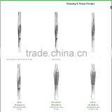 Standard Professional Dressing Forcep/ Stainless Steel Surgical Instruments thumbnail-1