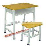 Old Wooden School Furniture Desk and Chair thumbnail-1