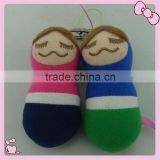 Custom Plush Dolls With Mini Girl Keychains thumbnail-1
