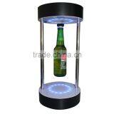 Custom Led Lights Magnetic Floating Levitating Beer Bottle Display Stand thumbnail-5