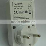 Wireless Digital Energy Power Meter Socket Europe Plug CE Certificate thumbnail-3