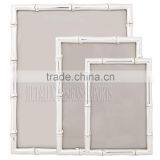 Aluminium Bamboo Style Photo Frame Set thumbnail-1
