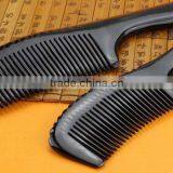 Real Cow OX Horn Hair Comb With Handle thumbnail-2