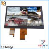 Best Selling 7.0'' TFT LCD With Cap-TP Touch Panel for Supermarket Video Ads