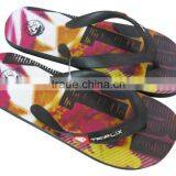 Custom Printed Beach Slipper Rubber Flip Flops Wholesale thumbnail-1