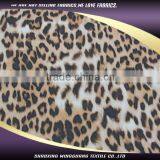 2015 Latest Design 100 Polyester Digital Printing Leopard Print Fabric Polyester Scuba