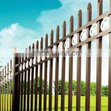PVC Coated/ Powder Coated Zinc Steel Fence