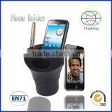 Black Soft PU Car Phone Holder Mobile Phone Holder thumbnail-1