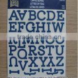 Eco-friendly Non-toxic Alphabet Canvas Fabric Stickers for Promotion Gift thumbnail-2