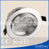 LED Lighting Factory Wholesale Hihg Power 5w Recessed Led Downlight Quality Choice