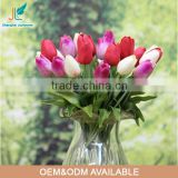 latex real touch decorative artificial tulip flower wholesale for sale