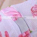 YIWU RODA 100% Polyester Mesh Printed Folding Cylindrical Laundry Bag thumbnail-3