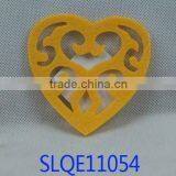 Heart Shape Felt Coaster