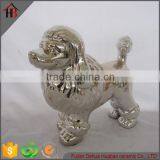 Lovely Bentley Dog Ceramic Electroplated Figurine thumbnail-1