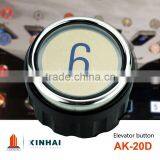Circular Elevator Push Button Elevator Parts AK-20D