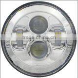 7'' High/Low Beam H4/HB2/9003 LED Head Light, Complex Reflector Optics Design LED Headlamp, Car LED Headlight for Wrangler CJ TJ thumbnail-6