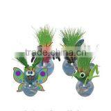 2016 New Products Grass Doll Craft for Kids , Indoor Mini Plants Qultified