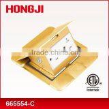 UL Listed Arc Pop-up Floor Box Brass Alloy
