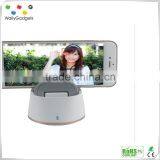Customized Selfie Robot Mini Portable Wireless Bluetooth Auto Movable Selfie Robot White Color thumbnail-3