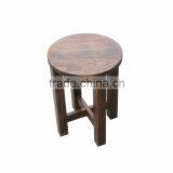 Sleek Surface Wooden Stool Pedicure Stools Step Stool