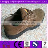 Nubuck Leather Brown for men safetyshoes DSP16A